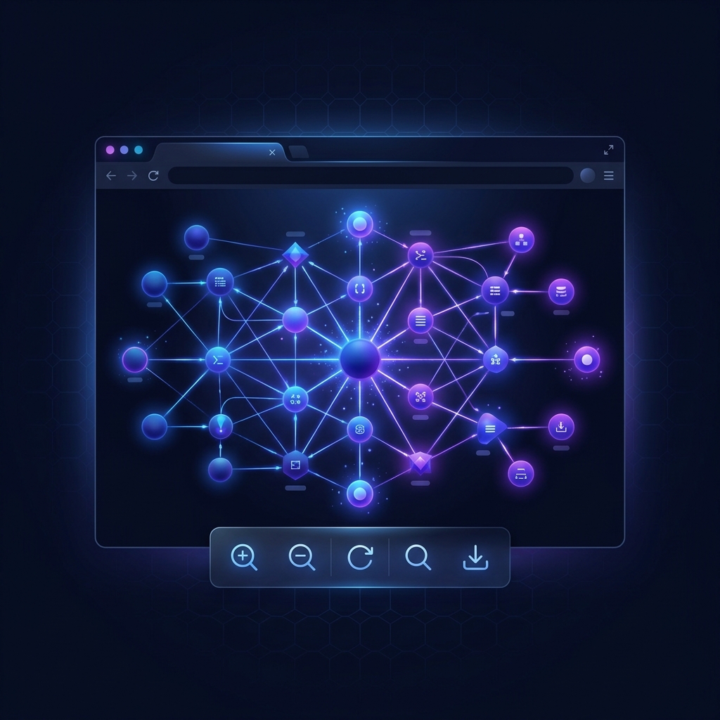 DiagView interactive diagram viewer in action